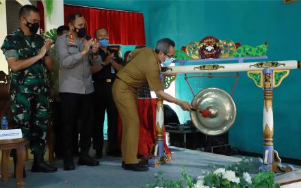 LAUNCHING KAMPUNG TANGGUH MELAWAN NARKOBA DAN BEBAS COVID-19