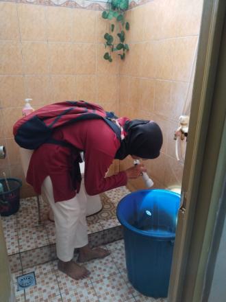 Pelaksanaan PSN di Padukuhan Mutihan, ABJ : 73,33%