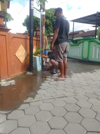 Perbaikan Jaringan Distribusi Air Bersih KP-SPAM Tirta Manunggal