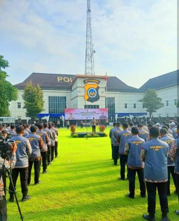 Apel Siaga jaga warga DIY, Kalurahan Wirokerten hadir pengkap