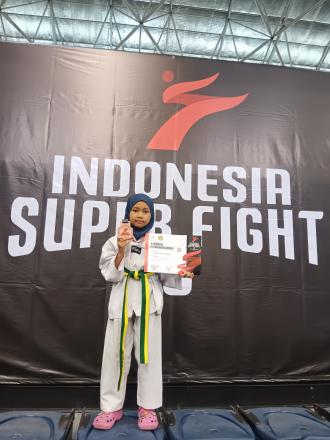 iswa SD N Mutihan di  Indonesia Super Fight 3 Taekwondo Championship 2025